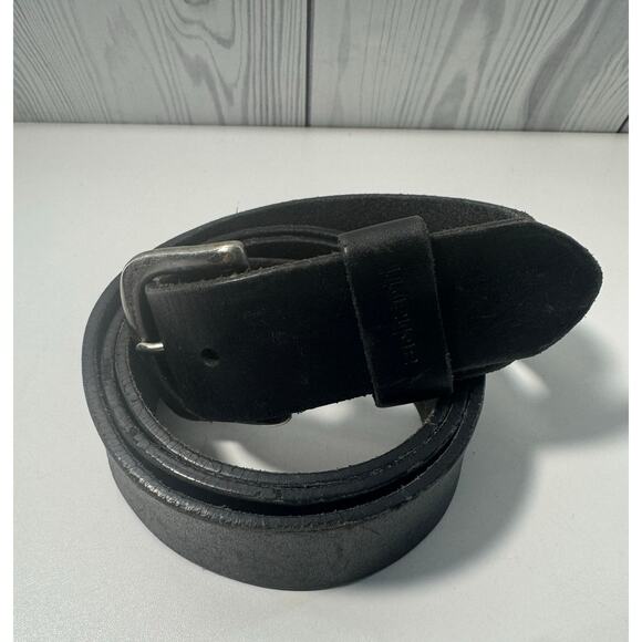 Carhartt Other - Carhartt Men's Casual Genuine Leather Silver Black Belt XL 40-46 inches